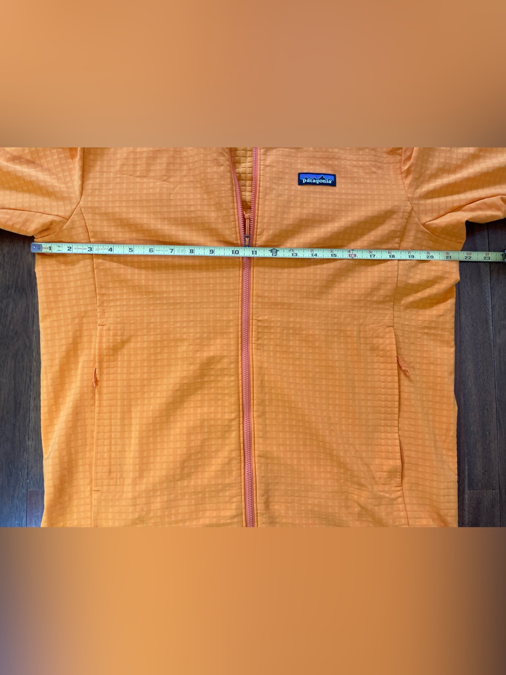 Patagonia R1 Techface hoody jacket bright orange men’s medium style 83576SP20 - Picture 5 of 13